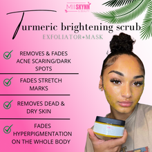 Load image into Gallery viewer, TURMERIC EXFOLIATOR + MASK
